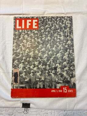 LIFE Magazine April 5, 1948 Dodger Rookies